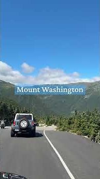 🏔️ Mount Washington NH 🇺🇸 | The Most Incredible Mountain Views in New England! | Travel Vlog#fyp