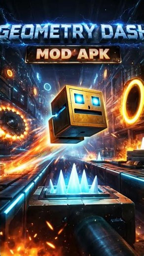 Geometry Dash Mod Apk #music #geometrydashmodapk #geometrydash #gdupdate #gamingmusic #gd #punk