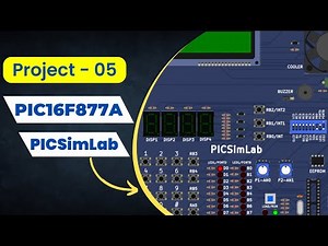 Level Detection on PICSimLab | MPLAB X IDE | XC8 C Compiler | Project - 05