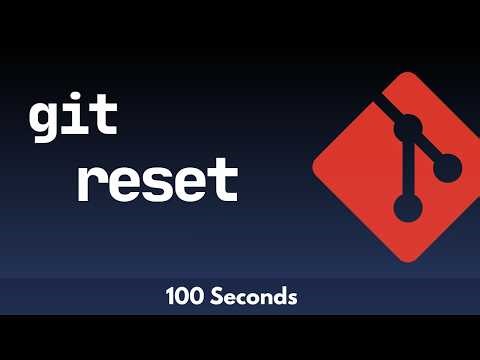 Git Reset Explained in 100 Seconds | Undo Commits the RIGHT Way