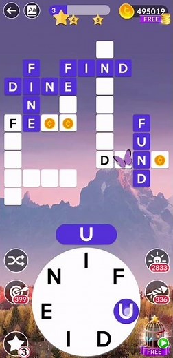 Wordscapes Daily Puzzle November 16, 2025 gameplay | Answers | Solution