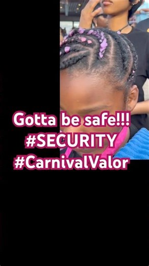 Gotta be Safe!!! #CarnivalValor #YTSafe #travelbucketlist #traveltips #november2025 #security