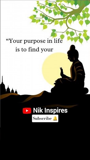 Discover Your Life Purpose 💡 | Motivational Quotes by Gautama Buddha #Motivation #buddha