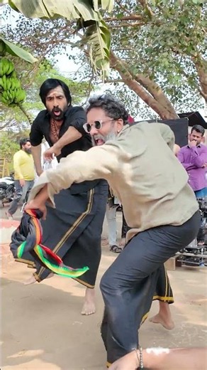 Here is the BTS of Irumudi Kattu ❤‍🔥 | Irumudi | Ravi Teja | Shiva Nirvana | G V Prakash | #YTShorts