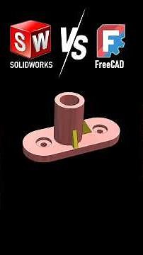 CAD esports Tournament - SOLIDWORKS vs FreeCAD - Battle 1 of 2