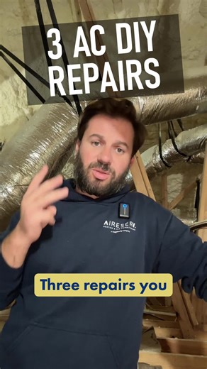 3 AC fixes you can actually do yourself before calling for service. ❄️🔧 #HVAC #AirConditioning #HomeTips #DIYHome #ACRepair #HomeMaintenance #HVACTips #Homeowners #CoolingTips #ACProblems #TexasHomes #SummerPrep