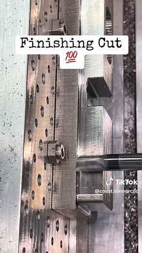 Butter believe it!! The Coast Runner is the ONLY desktop CNC that can cut TITANIUM!!! 🌊🏄‍♂️💻🔨🦾#cnc #tech #vaporwave #electronics #machininglife #prototype #technology #metal