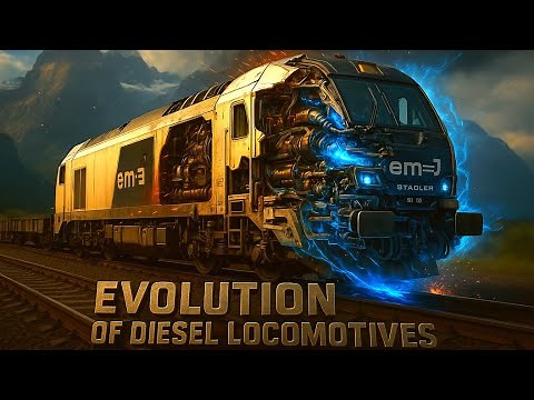 Diesel Locomotive Evolution – From 1924 to 2020s | Mind-Blowing Transformations!
