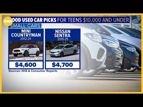 New report ranks best used cars for teens