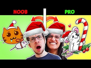 HVEM KAN TEGNE DE BEDSTE JULE TEGNINGER? - Roblox Speed! Draw!