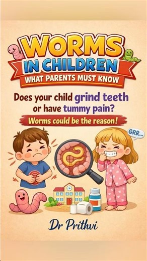 🪱 Worms in Children? Every Parent MUST Know This! | Pediatrician Explains