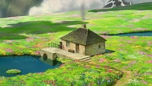 PC Howls Moving Castle Live Wallpaper Free