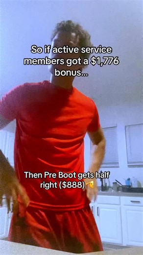 Iz on Instagram: "How that sound, my pre boot brothers…😝 #miltok #bootcamp #meps"