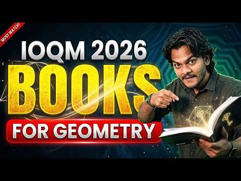 IOQM 2026: Best Geometry Books to Crack the Exam | Anirudha Sir