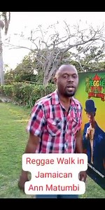 As me honouring the big Reggae Icons of the world in Montego bay | Anne Matumbi Nyakwa