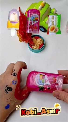 ASMR AMERICA'S 🧃🥰 ORIGINAL DUBBLE BUBBLE GUM (3 FRUIT FLAVORS) AND...Part2