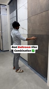 Best Bathroom tile combination ✅ Contact - 9790920741 / 9384512304 Follow @dksinfradesigns for more ideas Dm for interior works, modular kitchen, wardrobes, furniture, home construction & renovations works, 3D plan, Floor plan, painting, wallpaper #interiorwork #chennaiinterior #modularkitchen #interiordesign #interiordesigner #interiordesignerchennai | DK’s Infra Designs