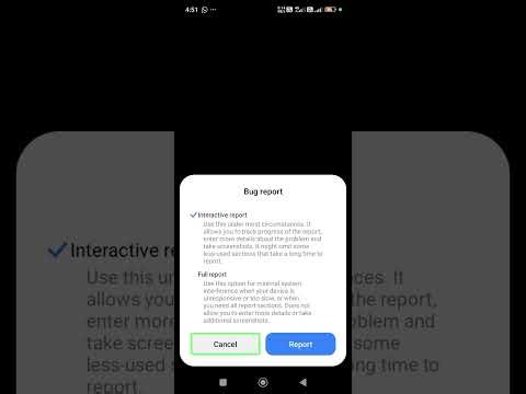how to use hidden setting developer option