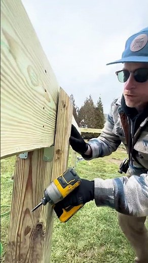 Post to beam connection, explained!