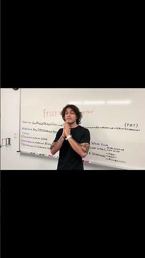 Full breakdown of glucose vs fructose metabolism up now!