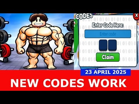 *NEW CODES* Gym Race Simulator ROBLOX | APRIL 23, 2025