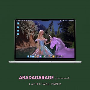 Princess Unicorn Laptop Wallpaper – Desktop Background (digital Download - Etsy Australia