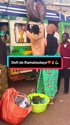 @Boule🩵De_joie🥹(Ramatoulaye) @Renouveau TV @M7 TV - RMC #emission #renouveau #m7tv #defi #malitiktok🇲🇱