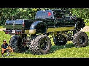 Installing the LOUDEST Train Horns on my Lifted F450!