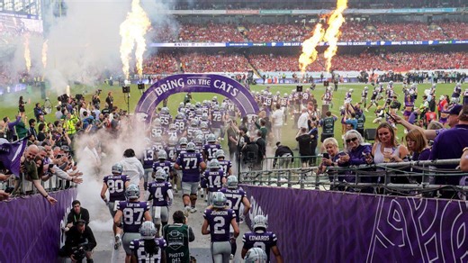 What it looked like inside Aviva Stadium for K-State football vs. ISU in Ireland