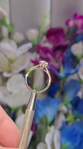 Vintage Tulip Floral Engagement Ring, Marquise Cut Cathedral Setting Moissanite Ring Unique Lotus Petal Engagement Ring Nature Inspired Ring - Etsy