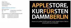 Berlin Apple Store opening on Friday 3rd May - 9to5Mac