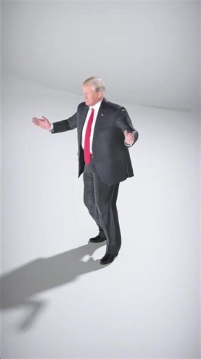 Businessman in Suit with Red Tie - AI Rigged 3D Character