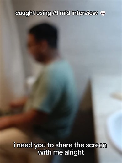 Job hack exposed 😱 #jobhack #ai #interview #foryoupage #fyp