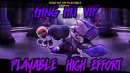 KING HIT VIP PLAYABLE Mod for Friday Night Funkin' | FNF Mods