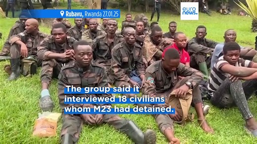 M23 rebels committed possible war crimes in eastern DR Congo, Amnesty International says