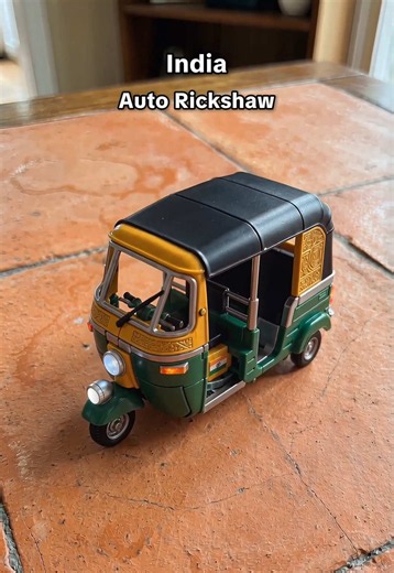 Countries and Their Iconic Vehicles as Transforming Toys