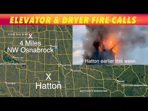 BREAKING NEWS: Elevator & Grain Dryer Fire Calls Overnight