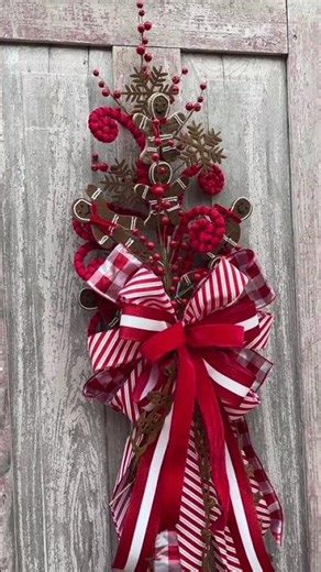 Gingerbread Christmas Tree Topper DIY | Easy Holiday Tree Decor