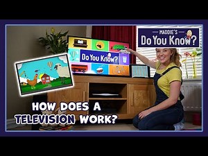 How does a Television work? 📺 Maddie's Do You Know 👩