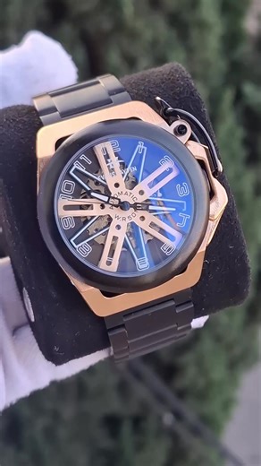 reloj evans jayden automáticos $1750 Movimiento automático corona con seguro broche de un botón Extensible con sistema abre fácil Resistente al agua tapa trasera transparente Indicadores tipo numero Manecillas fluorescentes #reloj #relojparahombre #relojeshombre #relojeriacdmx #relojautomatico