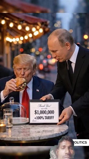 Putin ने दिया Trump को 100%Tarriph 🤪 #putinvstrump #funny #trending #ytshorts #trending