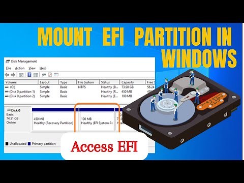 How to Access Your EFI Partition from Windows