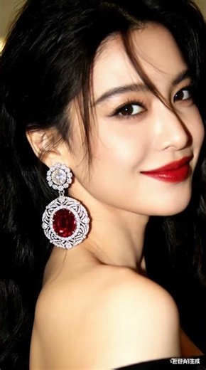 FashionSonder Drop Earrings Luxurious Diamond & Ruby Jewelry#fashionsonder#jewelry#earrings#trending