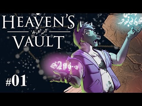 Let's Play Heaven's Vault Part 1 - A Lost Language and a Society That Has Rejected History