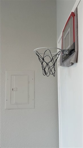 TRICKSHOT #basketball #minihoop #trickshot