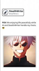 POV: AI and StealthWriter Are Carrying My Thesis