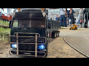 EINZIGARTIGE RC LKW MODELLE BEI DER ARBEIT! RC FAHRZEUGE, RC SCANIA, RC MERCEDES BENZ, RC MAN