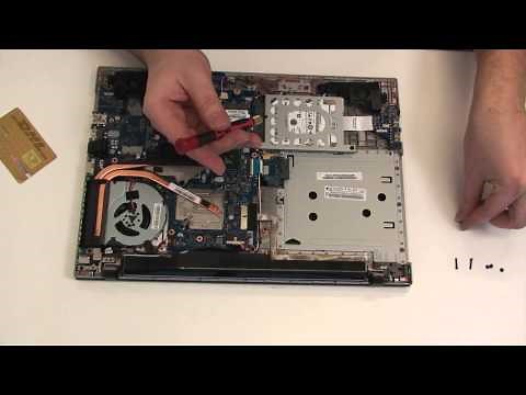 Lenovo IdeaPad Z500 Gehäuse öffnen und Festplatte / Arbeitsspeicher aufrüsten ►►notebooksbilliger.de