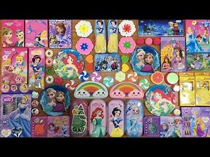 DISNEY PRINCESS Slime | Mixing Random Things into Slime | Most Satisfying Videos #63