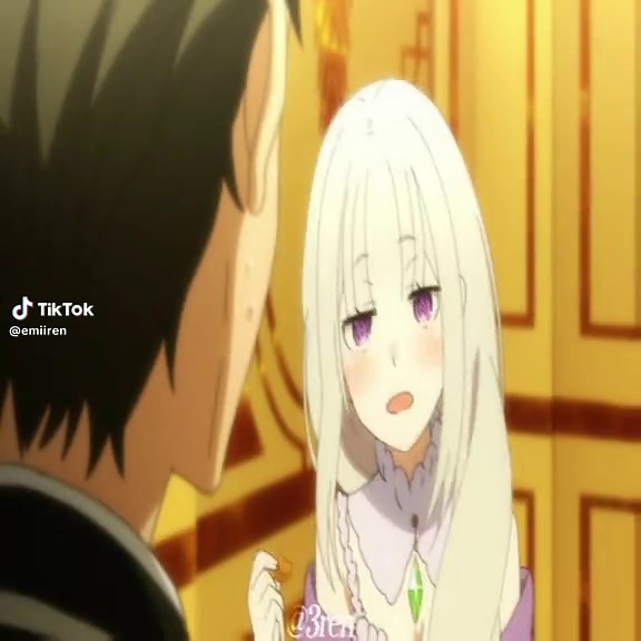 i need a better watermark bro emilia re zero #fyp #viral #rezero #emilia #emiliarezero #edit